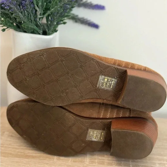 Jack Rogers Liddy Waterproof Suede Block Heel Booties size 7 - Picture 5 of 8